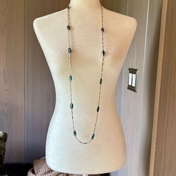 COLDWATER CREEK Necklace 49” + 3” - Picture 1 of 8